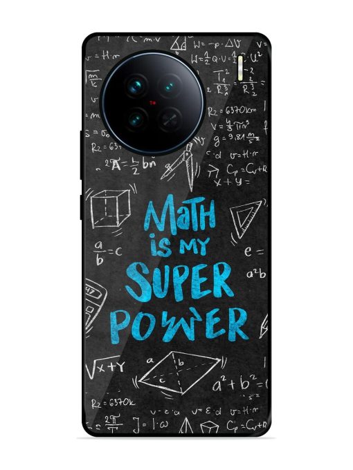 Math Magic Glossy Soft Edge Case for Vivo X90 Chachhi