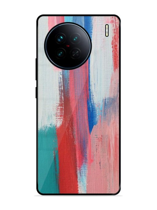 Colorful Chaos Glossy Soft Edge Case for Vivo X90 Chachhi