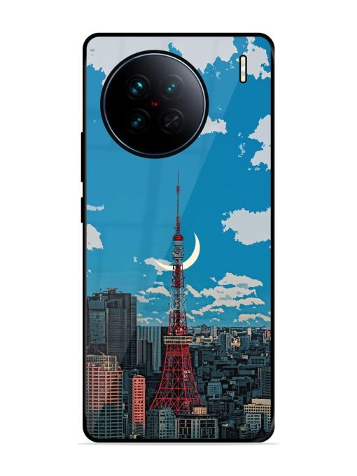 Tokyo Twilight Glossy Soft Edge Case for Vivo X90