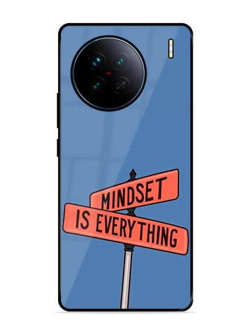 Mindset Matters Glossy Soft Edge Case for Vivo X90 Chachhi