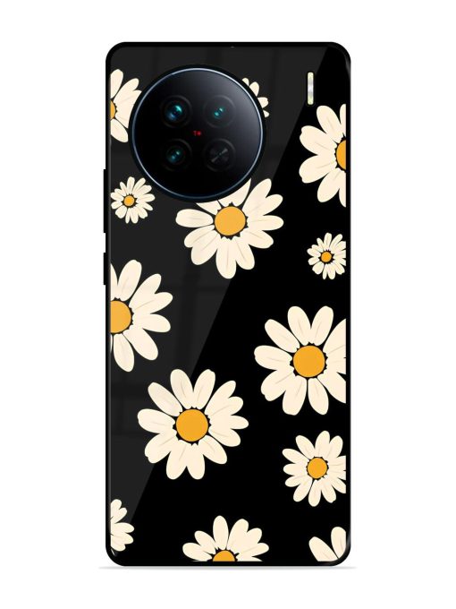 Daisies In The Night Glossy Soft Edge Case for Vivo X90 Chachhi