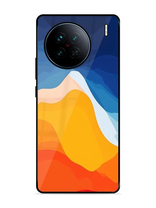 Liquid Landscape Glossy Soft Edge Case for Vivo X90