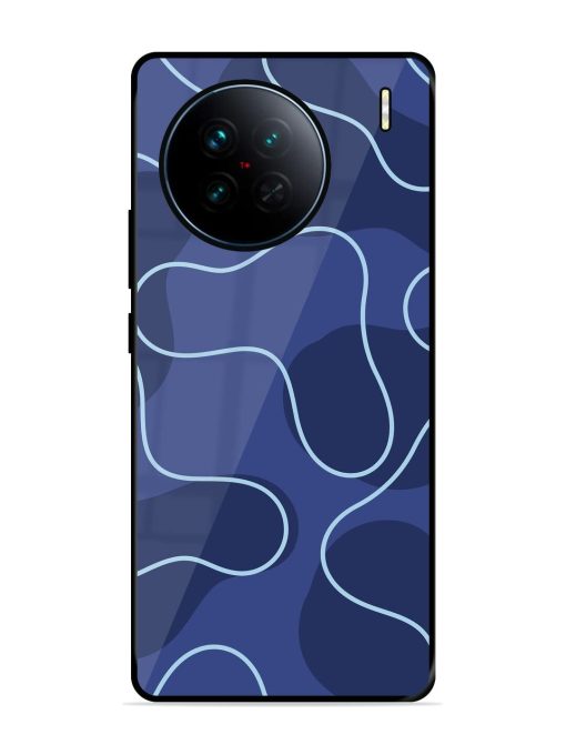 Midnight Maze Glossy Soft Edge Case for Vivo X90 Chachhi