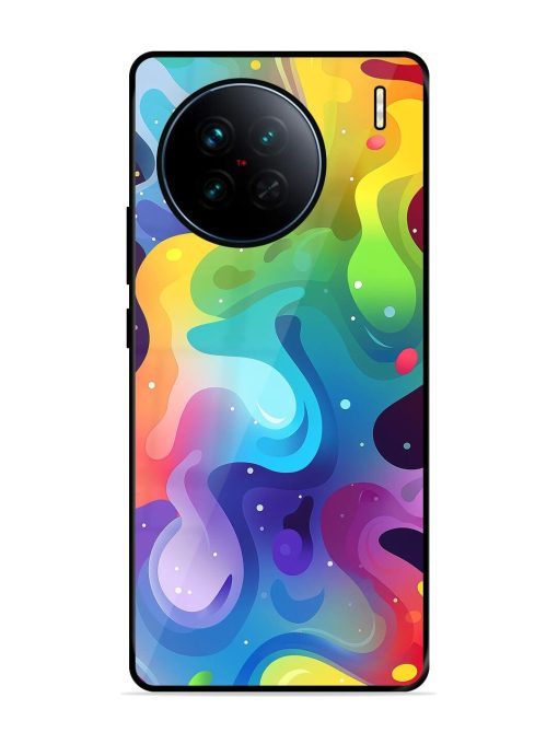 Rainbow River Glossy Soft Edge Case for Vivo X90 Chachhi