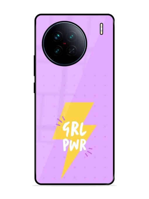 Girl Power Spark Glossy Soft Edge Case for Vivo X90 Chachhi