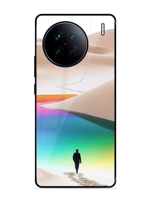 Desert Dreams Glossy Soft Edge Case for Vivo X90 Chachhi