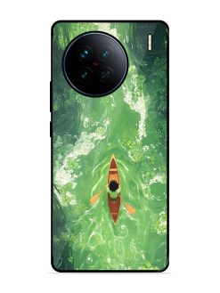 Solitude On The River Glossy Soft Edge Case for Vivo X90