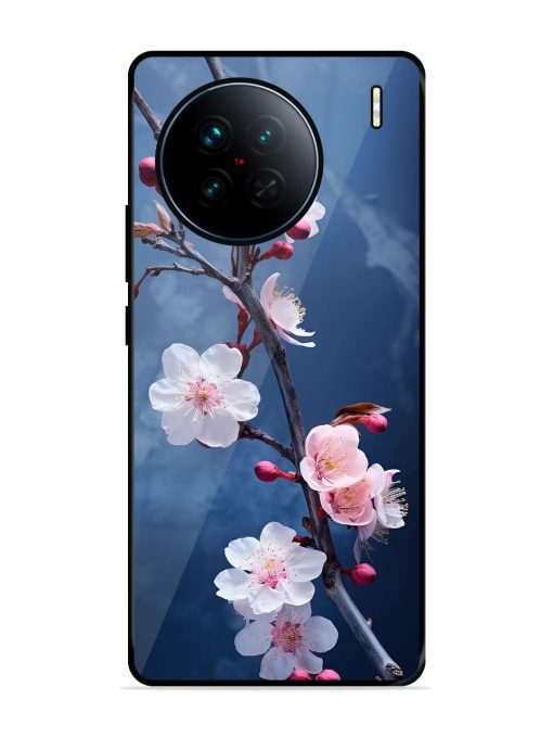 Delicate Blossoms Glossy Soft Edge Case for Vivo X90