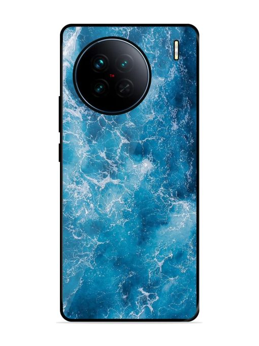 Oceanic Abyss Glossy Soft Edge Case for Vivo X90 Chachhi