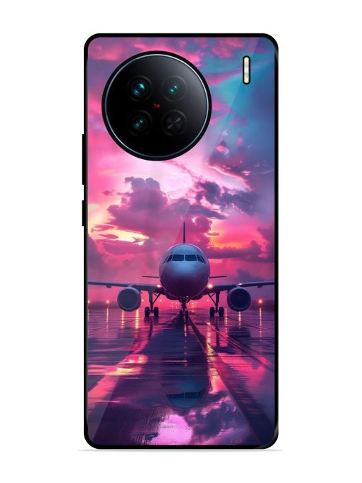 Neon Runway Glossy Soft Edge Case for Vivo X90