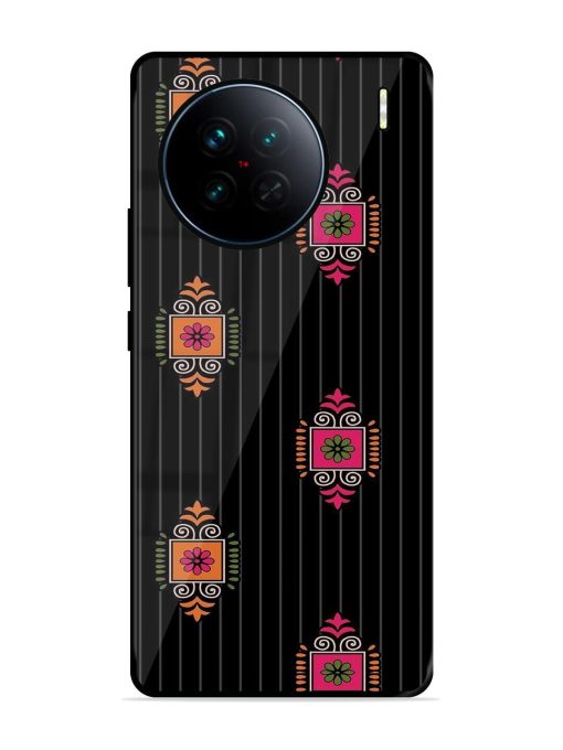 Ornate Elegance Glossy Soft Edge Case for Vivo X90