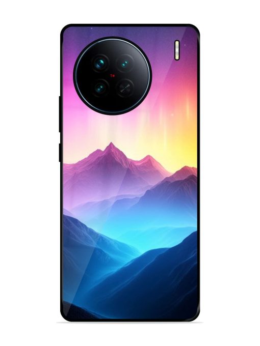 Cosmic Mountains Glossy Soft Edge Case for Vivo X90 Chachhi