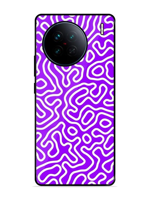 Wavy Wonder Glossy Soft Edge Case for Vivo X90