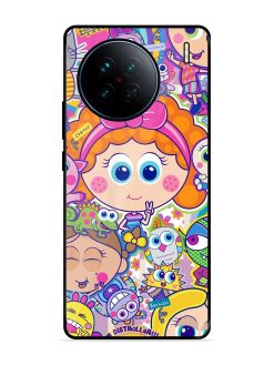 Distroller Friends Glossy Soft Edge Case for Vivo X90