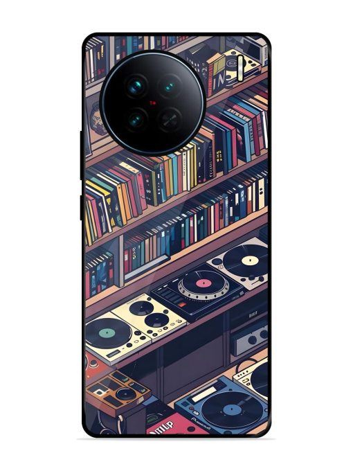 Music Lover'S Haven Glossy Soft Edge Case for Vivo X90 Chachhi