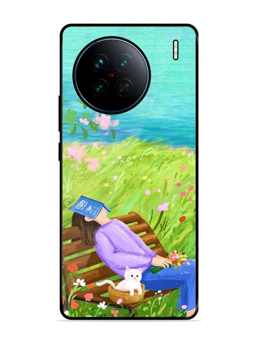 Seat Alone Glossy Soft Edge Case for Vivo X90