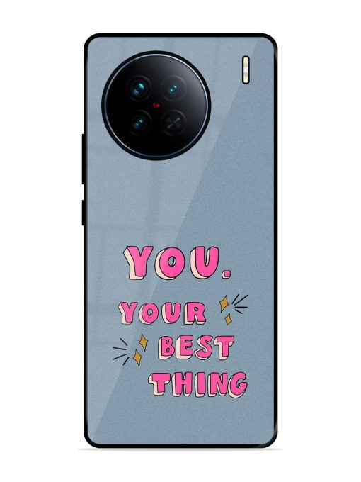 Self-Love Sparkles Glossy Soft Edge Case for Vivo X90 Chachhi