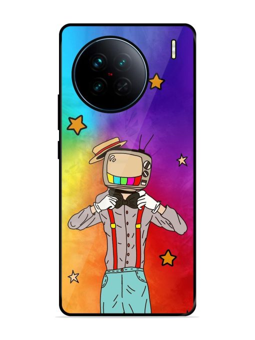 Tv Personality Glossy Soft Edge Case for Vivo X90