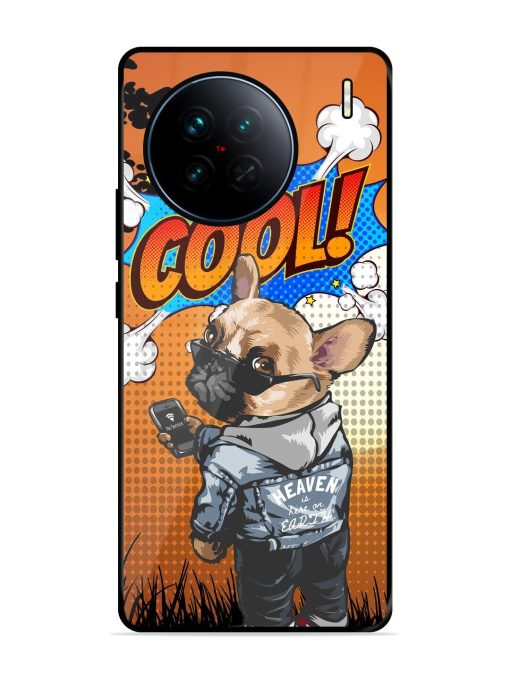 Cool Pup Glossy Soft Edge Case for Vivo X90 Chachhi