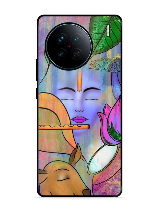 Divine Serenity Glossy Soft Edge Case for Vivo X90 Chachhi