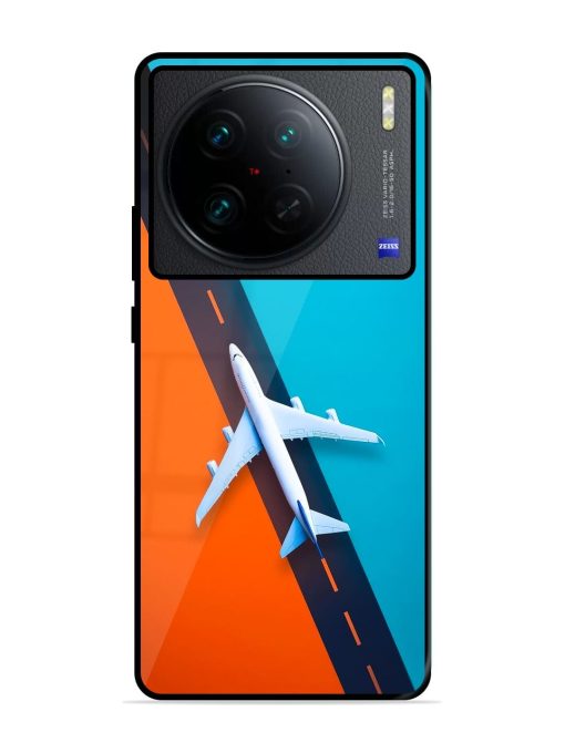 Skyward Bound Glossy Soft Edge Case for Vivo X90 Pro Chachhi