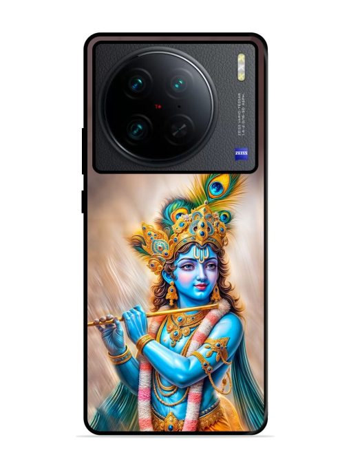 Divine Krishna Glossy Soft Edge Case for Vivo X90 Pro Chachhi