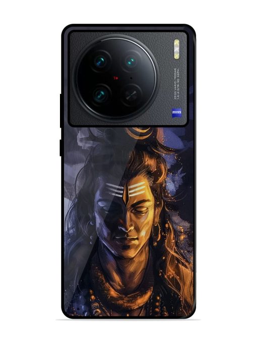 Lord Shiva Glossy Soft Edge Case for Vivo X90 Pro Chachhi