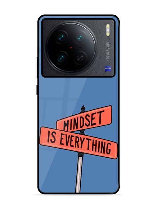 Mindset Matters Glossy Soft Edge Case for Vivo X90 Pro Chachhi