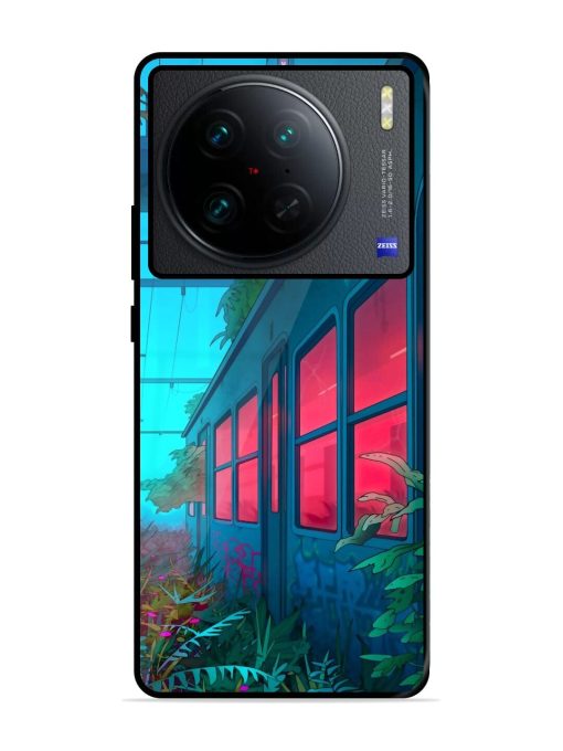 Urban Jungle Glossy Soft Edge Case for Vivo X90 Pro Chachhi