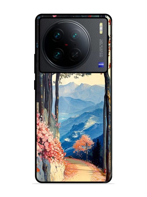 Mountainside Serenity Glossy Soft Edge Case for Vivo X90 Pro Chachhi