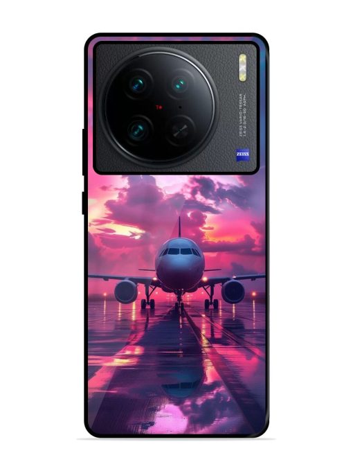 Neon Runway Glossy Soft Edge Case for Vivo X90 Pro Chachhi