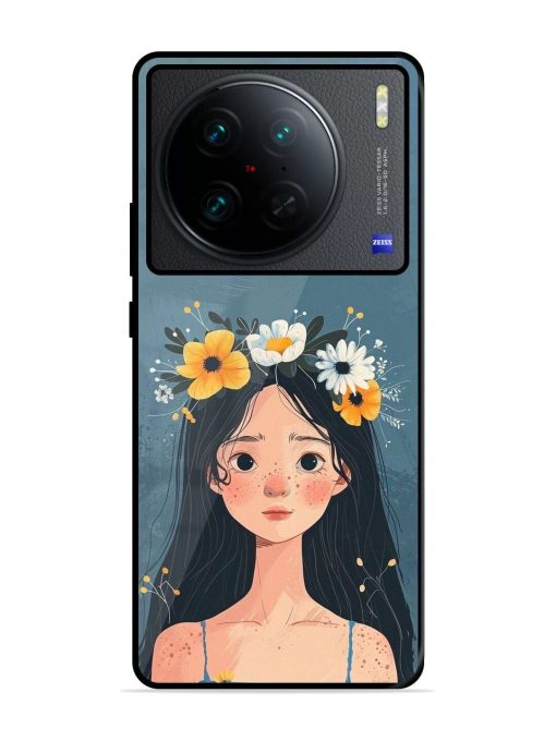 Gurl Art Glossy Soft Edge Case for Vivo X90 Pro Chachhi