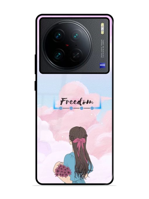 Skyward Dreams Glossy Soft Edge Case for Vivo X90 Pro Chachhi