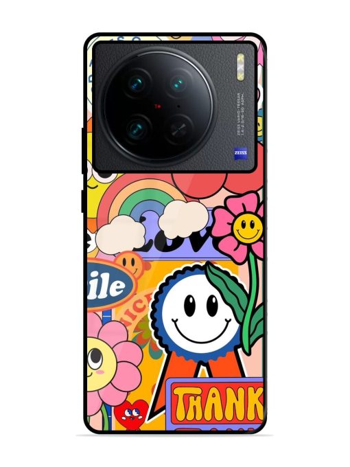 Good Times Good Vibes Glossy Soft Edge Case for Vivo X90 Pro