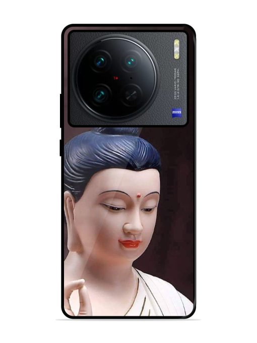 Budhha Glossy Soft Edge Case for Vivo X90 Pro Chachhi