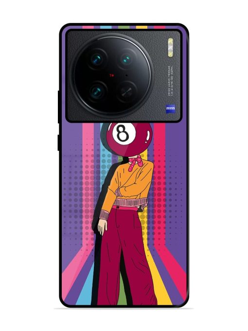 Eight Ball Fashionista Glossy Soft Edge Case for Vivo X90 Pro