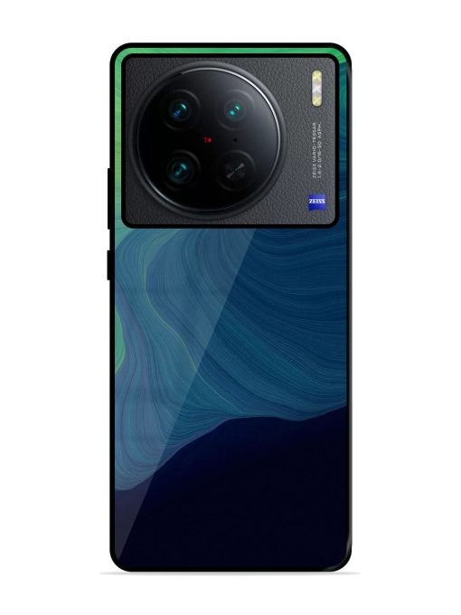 Oceanic Dreams Glossy Soft Edge Case for Vivo X90 Pro Chachhi