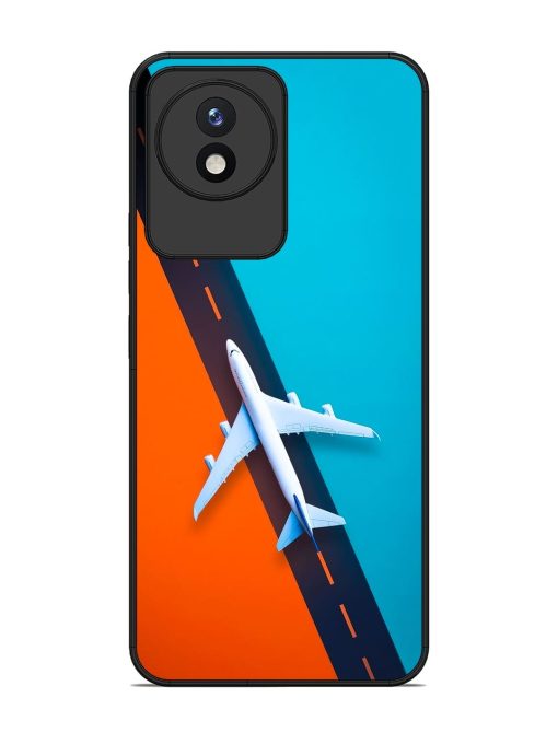 Skyward Bound Glossy Soft Edge Case for Vivo Y02 Chachhi