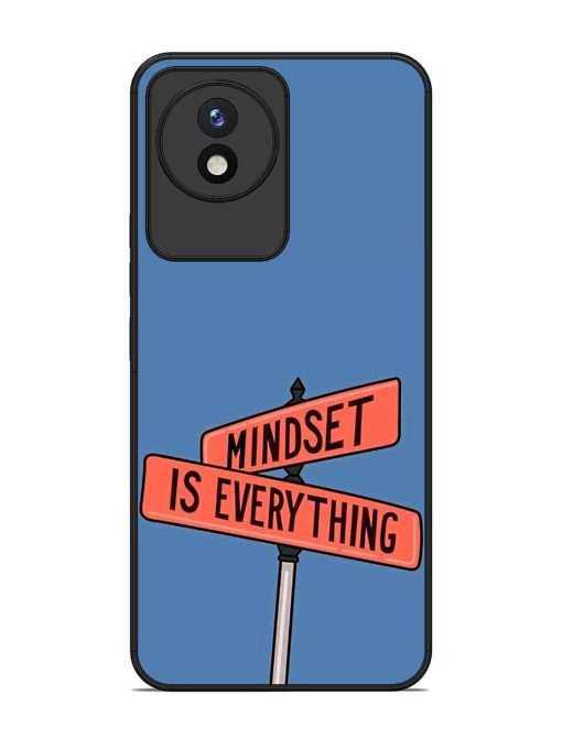 Mindset Matters Glossy Soft Edge Case for Vivo Y02 Chachhi