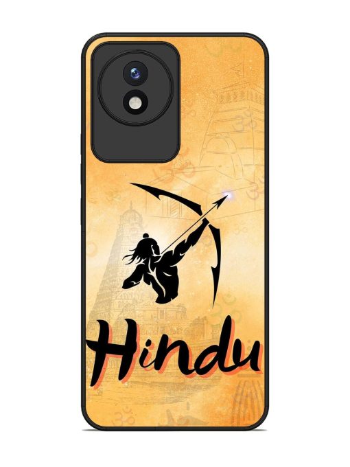 Hindu Glossy Soft Edge Case for Vivo Y02 Chachhi