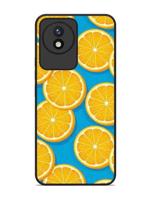 Citrus Symphony Glossy Soft Edge Case for Vivo Y02 Chachhi