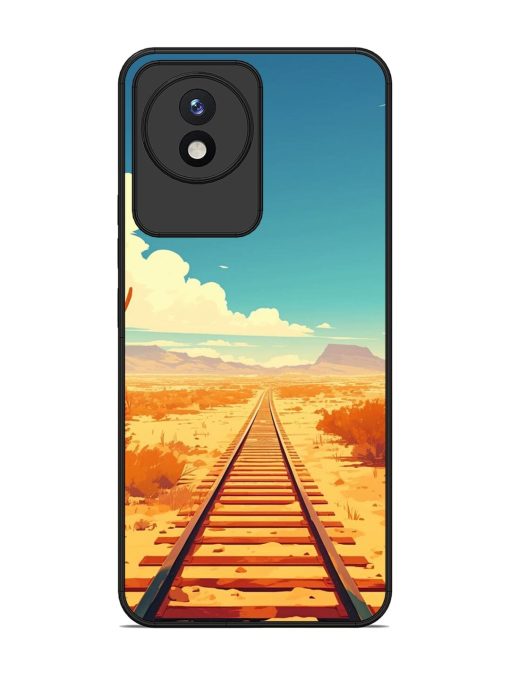 Endless Horizon Glossy Soft Edge Case for Vivo Y02 Chachhi