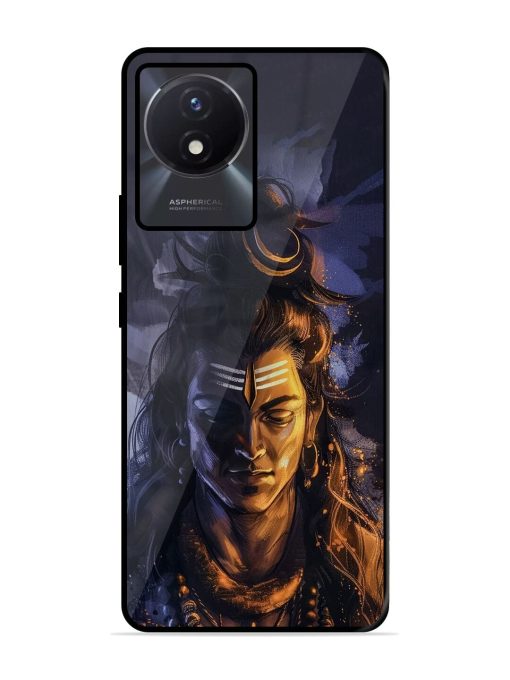 Lord Shiva Glossy Soft Edge Case for Vivo Y02T Chachhi