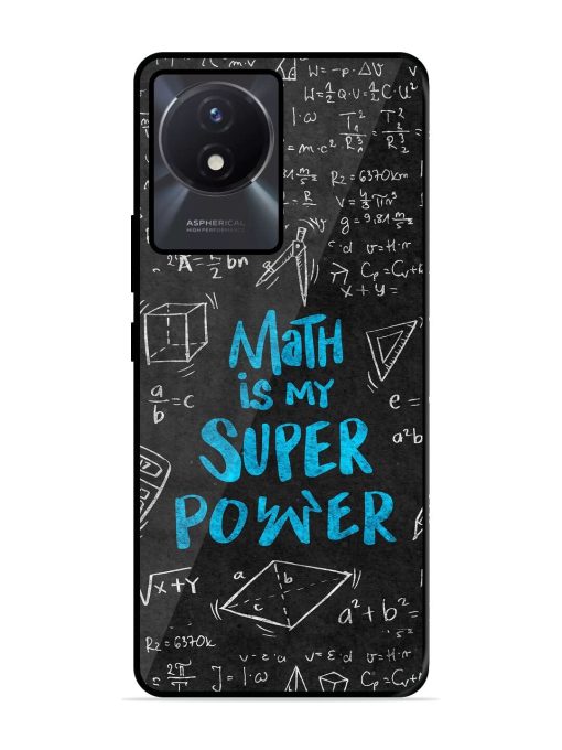 Math Magic Glossy Soft Edge Case for Vivo Y02T Chachhi