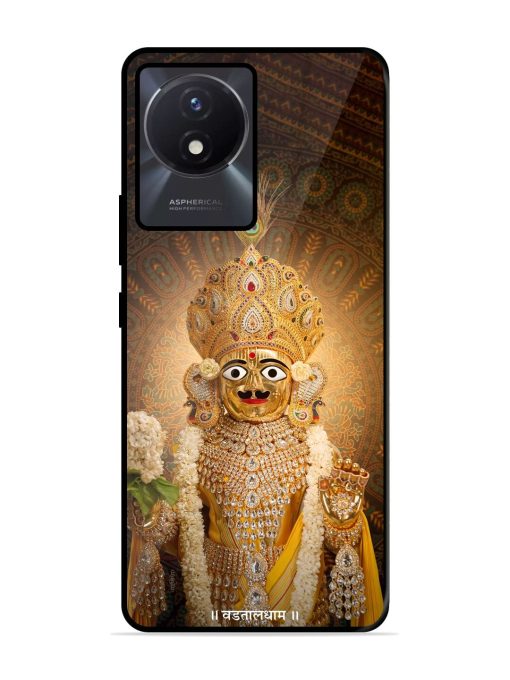 Hare Krishna Maharaj Glossy Soft Edge Case for Vivo Y02T Chachhi