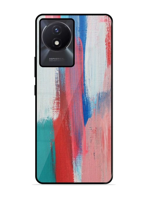 Colorful Chaos Glossy Soft Edge Case for Vivo Y02T Chachhi