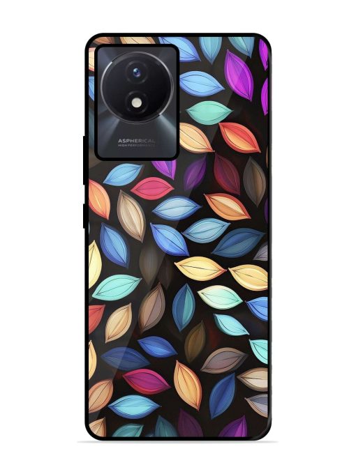 Colorful Kaleidoscope Glossy Soft Edge Case for Vivo Y02T Chachhi