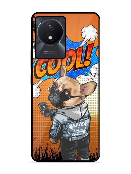 Cool Pup Glossy Soft Edge Case for Vivo Y02T Chachhi