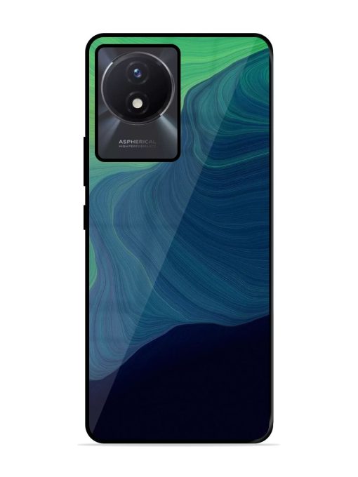 Oceanic Dreams Glossy Soft Edge Case for Vivo Y02T Chachhi