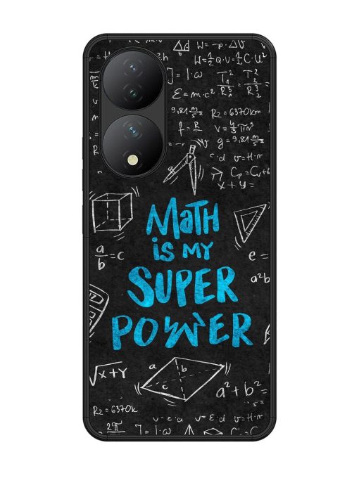 Math Magic Glossy Soft Edge Case for Vivo Y100 (5G) Chachhi